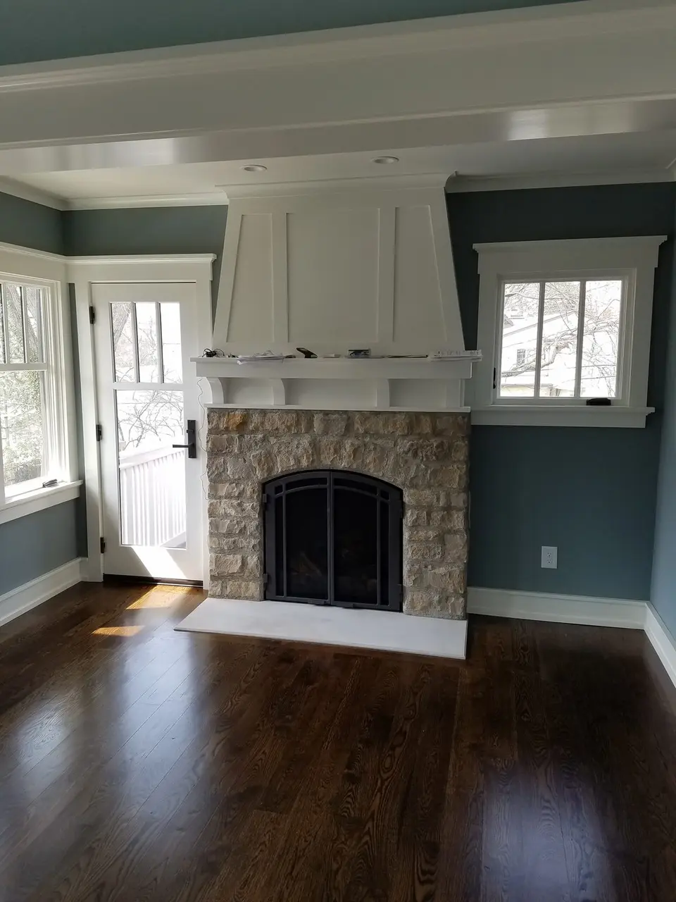 Custom bathroom millwork