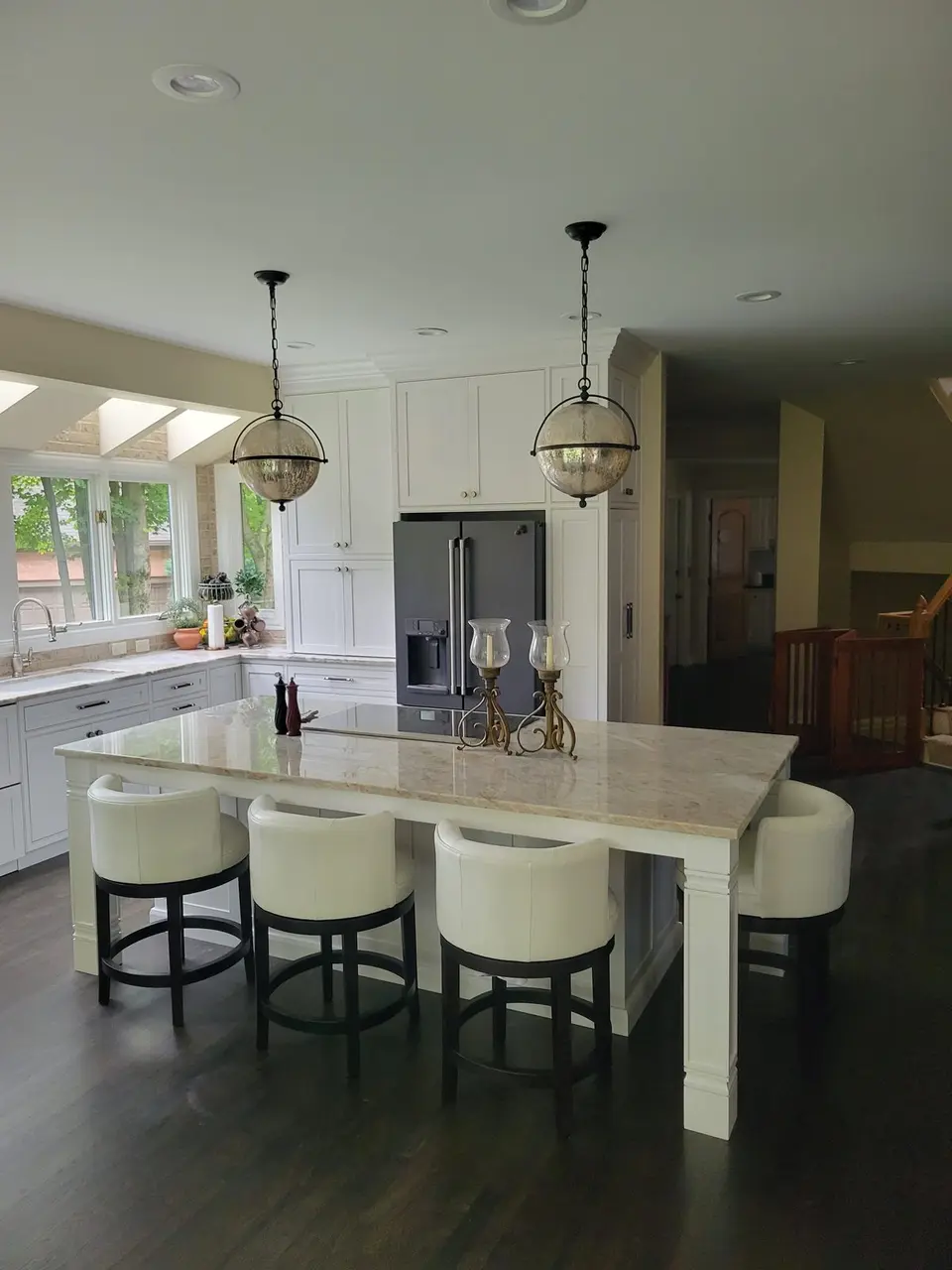 Traditional white kitchen